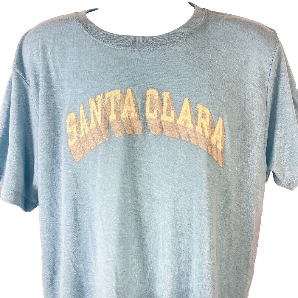 Santa Clara University SCU Alta Gracia Retro T-Shirt XL FIT Mens NWT Collegiate